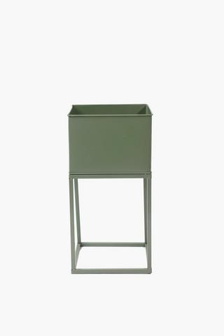 Box Standing Planter, 20x40cm