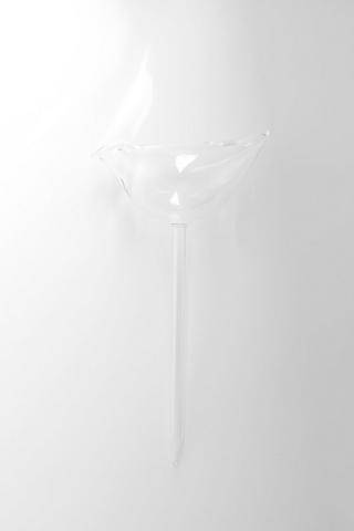 Glass Bird Watering Spike
