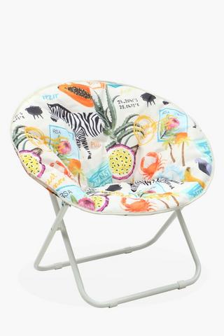 Round on sale camping chairs