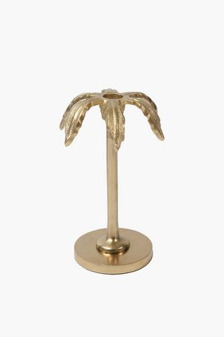 Palm Dinner Candle Holder