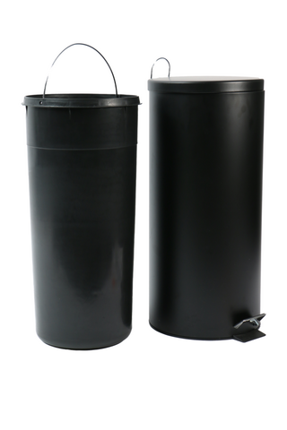 Stainless Steel Round Pedal Dustbin, 30l