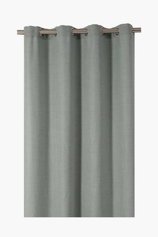 Textured Bronx Eyelet Curtain, 140x225cm
