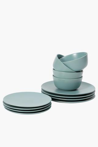 12 Piece Stoneware Dinner Set