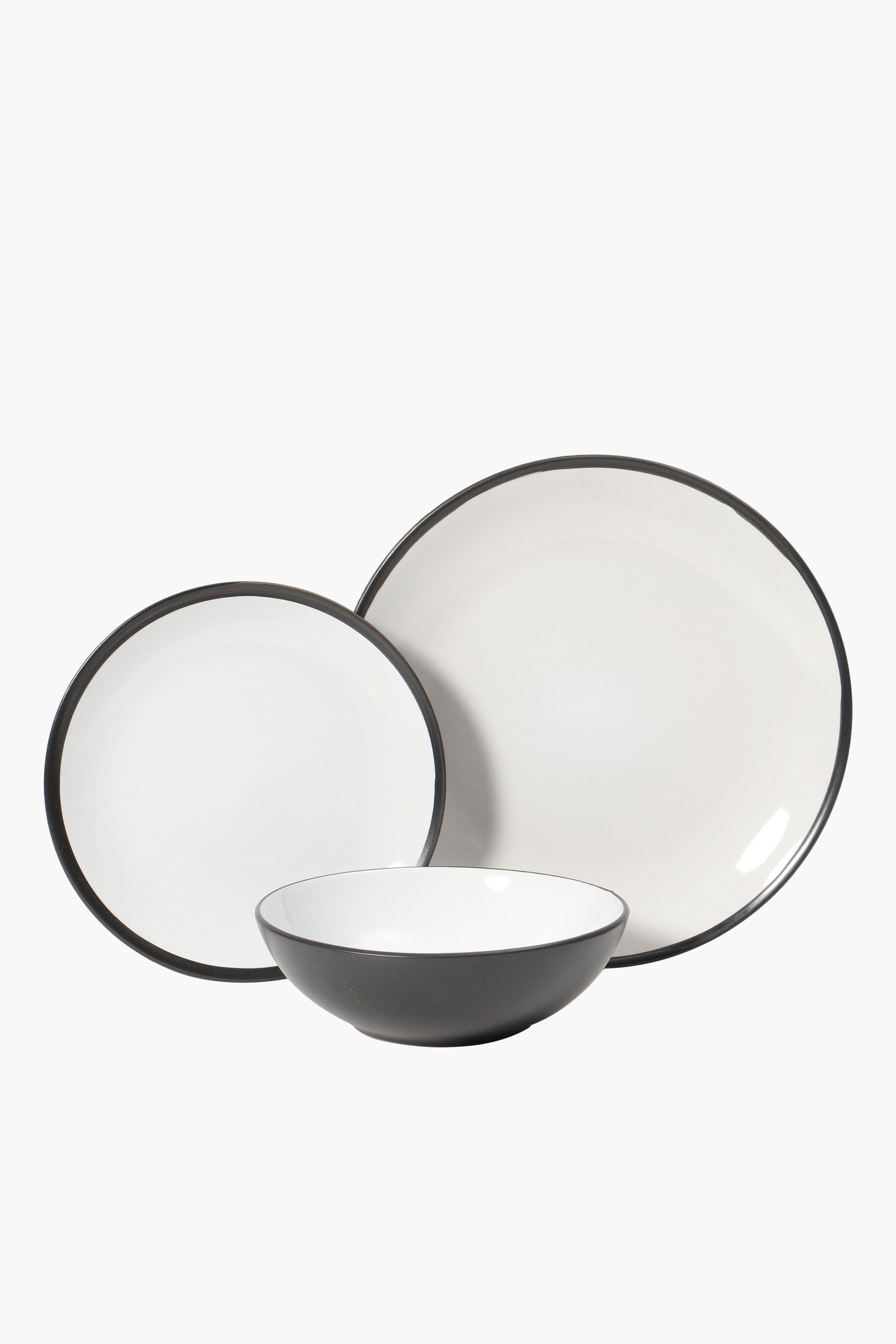 12 Piece Stoneware Dinner Set