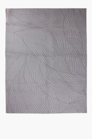 Digital Leaf Woven Jacquard Rug, 180x230cm
