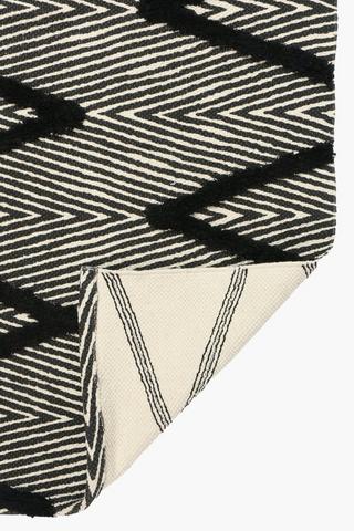 2 Piece Printed Rustic Cotton Bath Mat Set