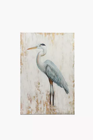 Heron Canvas, 90x120cm