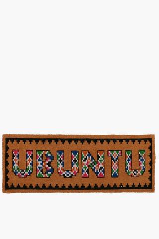 Colab Faatimah Mohamed Luke Coir Door Mat, 40x120cm