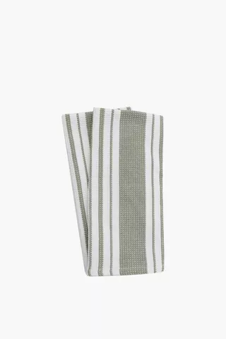 3 Pack Stripe Cotton Tea Towels