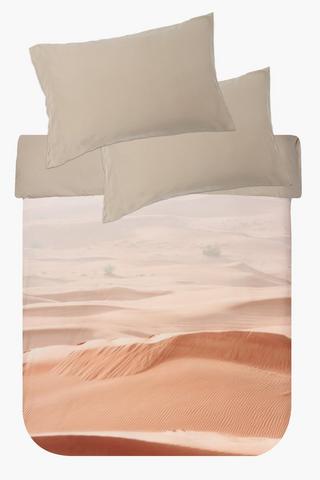 Soft Touch Digital Placement Landscape Duvet Cover Set