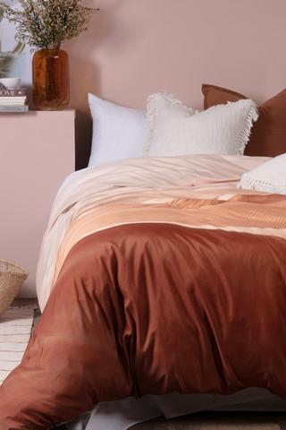 Soft Touch Digital Placement Landscape Duvet Cover Set
