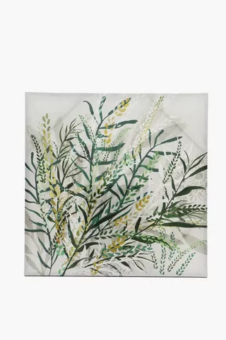 Zeya Embroidered Floral Canvas, 80cm
