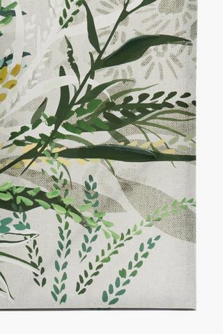 Zeya Embroidered Floral Canvas, 80cm