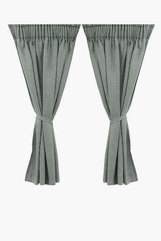 2 Pack Bronx Cafe Curtain, 110x120cm