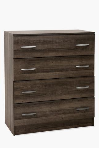 Studio 4 Drawer Unit, 90x45x105 cm