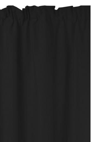 2 Pack Microfibre Taped Curtain, 150x218cm
