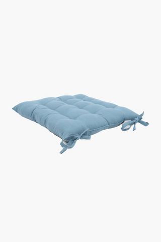 Plain Cotton Chair Pad, 40x40cm