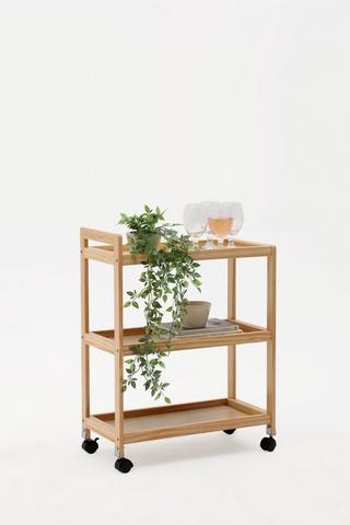 Wooden Drinks Trolley