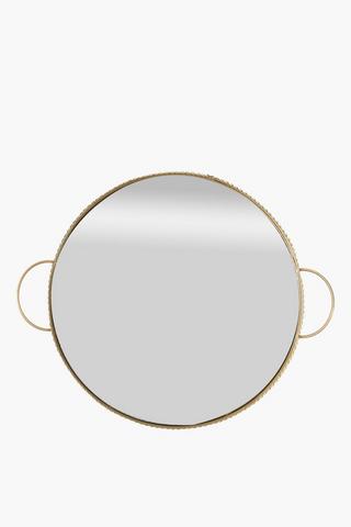 Filigree Mirror Tray, 30cm
