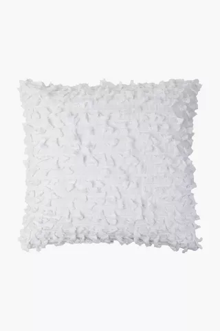 Tassel Textured Scatter Cushion, 60x60cm