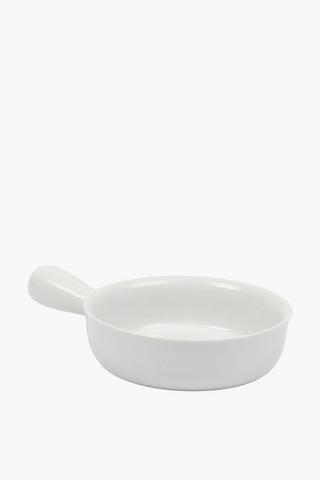 Stoneware Cake Plate With Handle