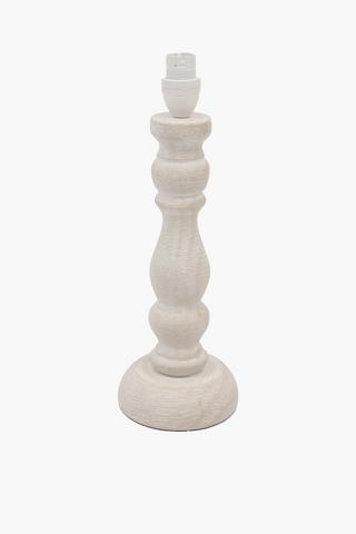 Ava Wooden Lamp Base, B22