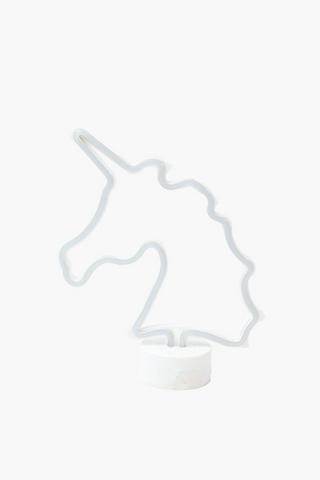 Neon Unicorn Led Light On Stand