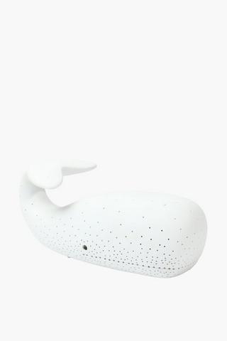 Ceramic Whale Cut Out Lamp Set