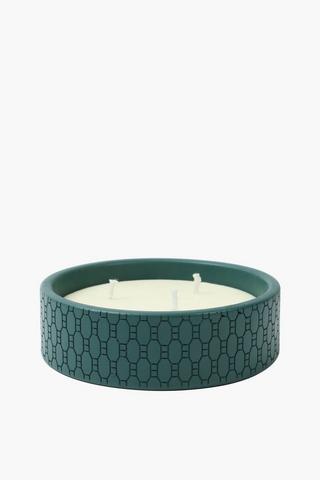 Geo Base Vanilla Candle, 16cm