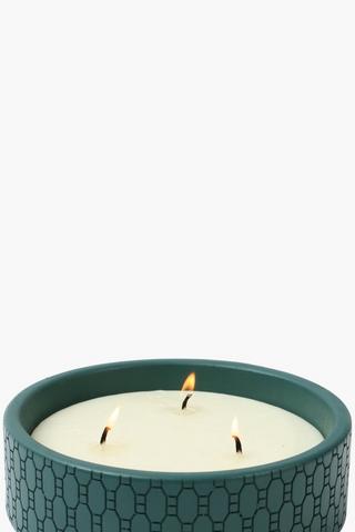 Geo Base Vanilla Candle, 16cm