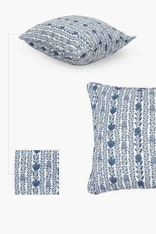 Printed Patio Protea Scatter Cushion, 60x60cm