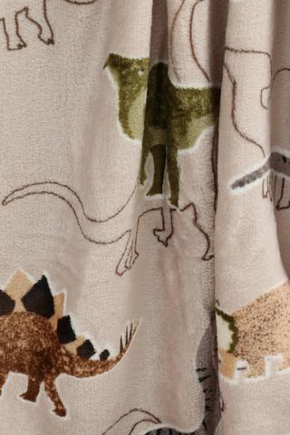Printed Ryan Flannel Blanket, 150x125cm