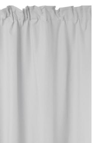 2 Pack Microfibre Taped Curtain, 150x218cm
