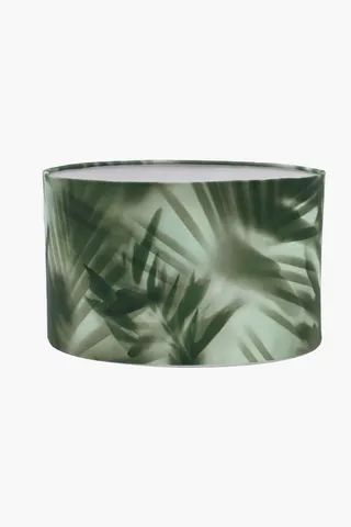 Tropical Mystery Drum Lampshade, 31x20cm