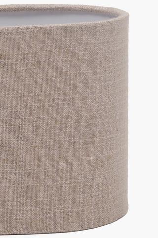 Oval Drum Lampshade, 16x30cm