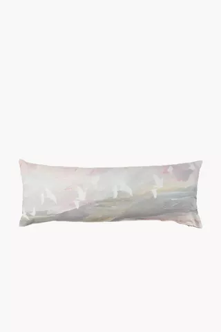 Kara Abstract Birds Scatter Cushion,30x80cm