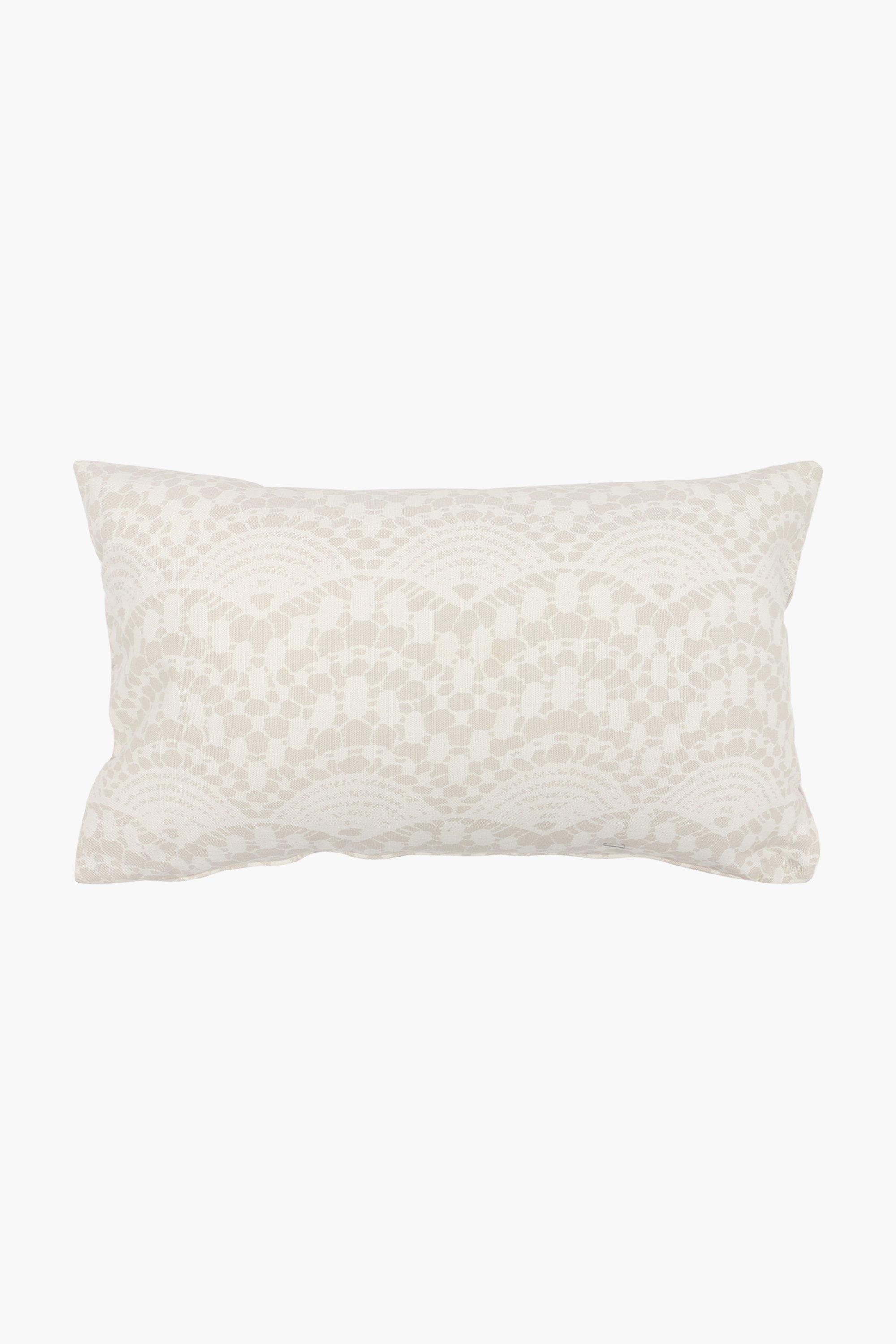 Lena Lace Classic Scatter Cushion, 30x50cm