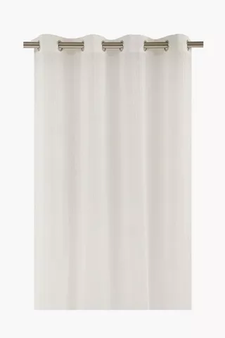 Sequinned Sheer Eyelet Curtain, 140x225cm