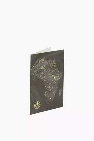 Celestial Map Gift Card A6