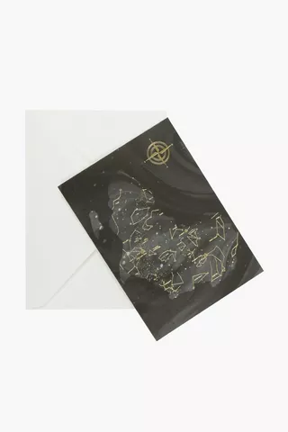 Celestial Map Gift Card A6