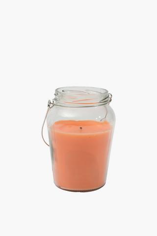 Citronella Glass Hanging Candle