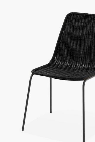 Plastic Rattan Chair