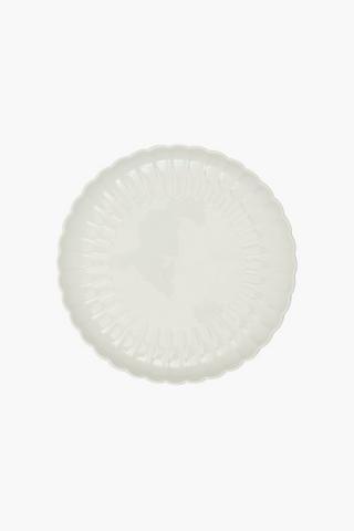 Scallop Porcelain Side Plate