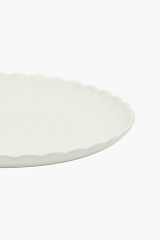 Scallop Porcelain Side Plate