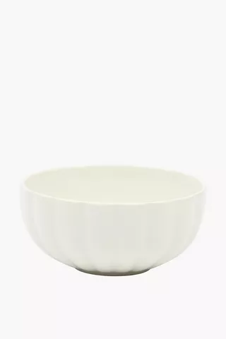 Scallop Porcelain Bowl