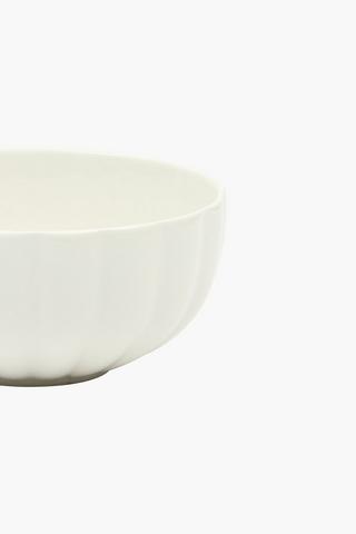 Scallop Porcelain Bowl