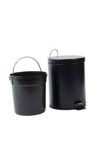 Stainless Steel Round Pedal Dustbin, 5l