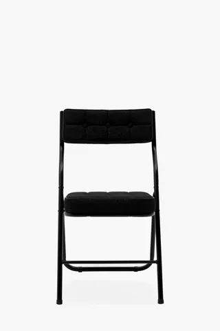 Velvet Fold Dining Chair