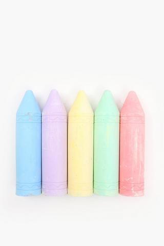 5 Pack Giant Multi Chalk