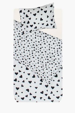 Soft Touch Sienna Heart Duvet Cover Set